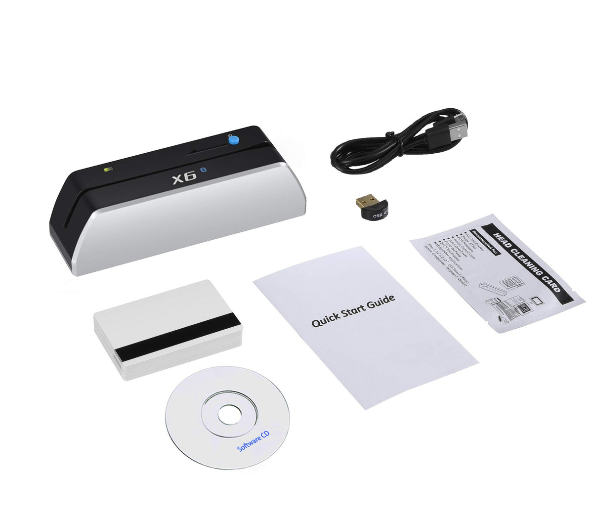 Bluetooth USB-Powered Card Reader Writer S2643
