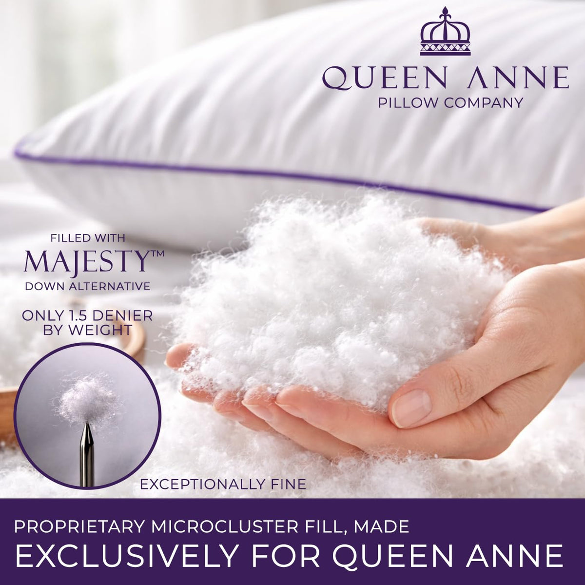 King Size Bed Pillows Set of 2 M6775