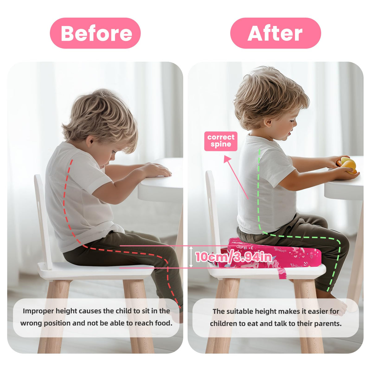4" Toddler Booster Seat G4691