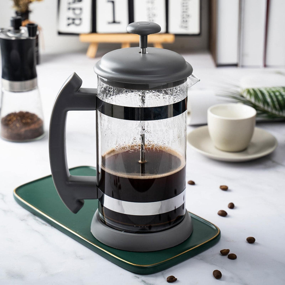 1L Stainless Steel Coffee Maker A503738