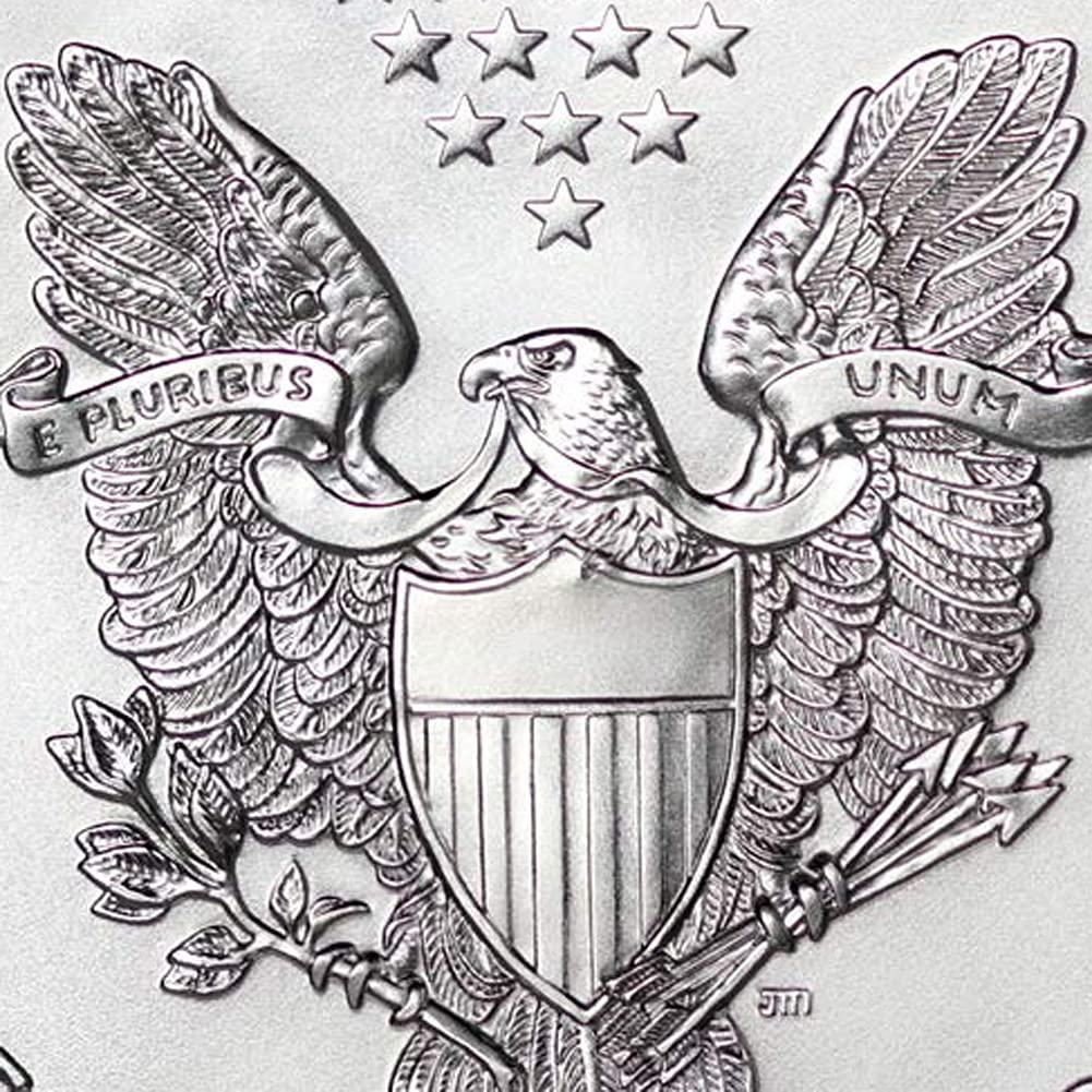 10 1 oz American Silver Eagles Coins O156