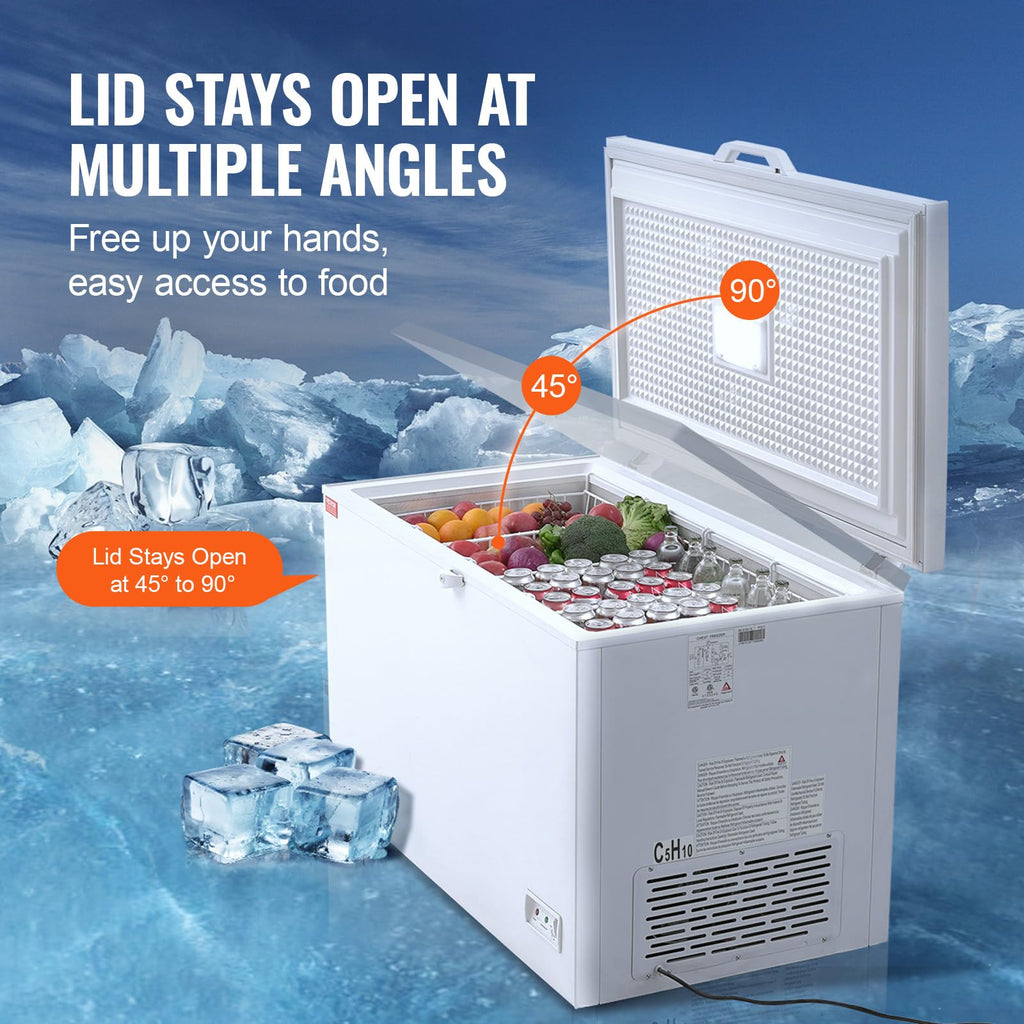 12.8 Cu.ft Chest Freezer with 4 Removable Baskets X51980