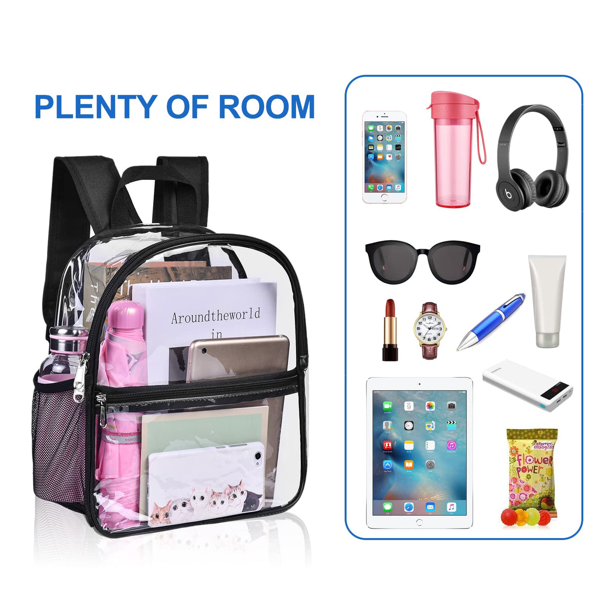 Clear Backpack U3133