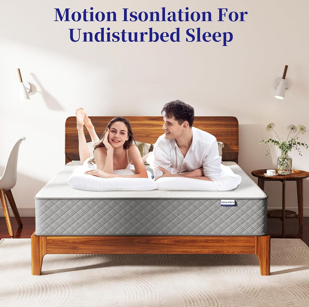 10 Inch Full Size Medium Firm Hybrid Mattress Z259156