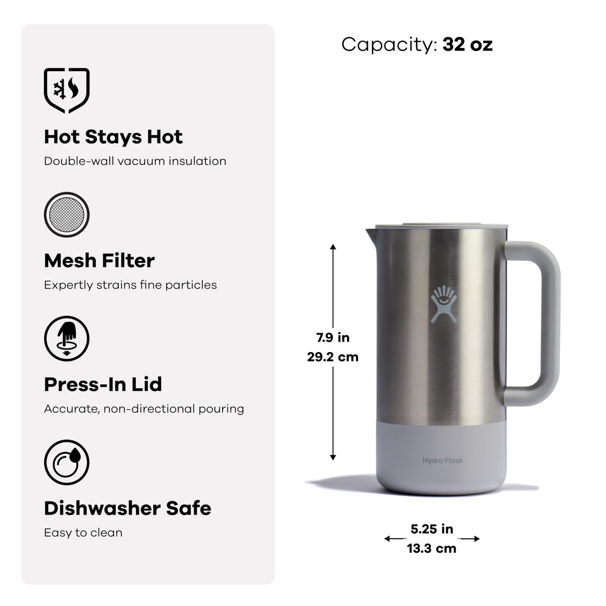 Insulated Stainless Steel Coffee Maker E737