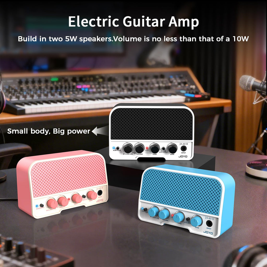 5W Portable Electric Guitar Practice Amplifier with Bluetooth I328005