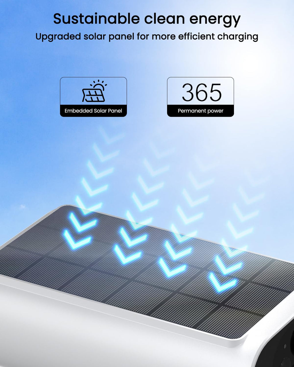 Solar Security Cameras Wireless Outdoor 4MP 2.5K HD P630