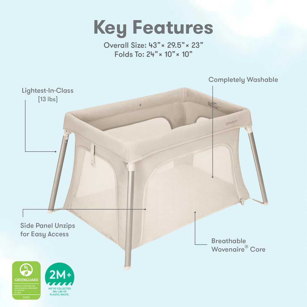 Compact Travel Crib & Play Yard S693