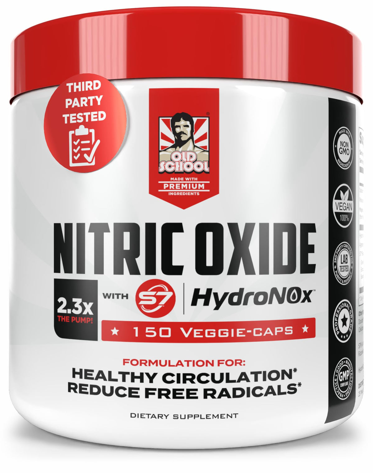 Nitric Oxide Booster 150 Caps W3340