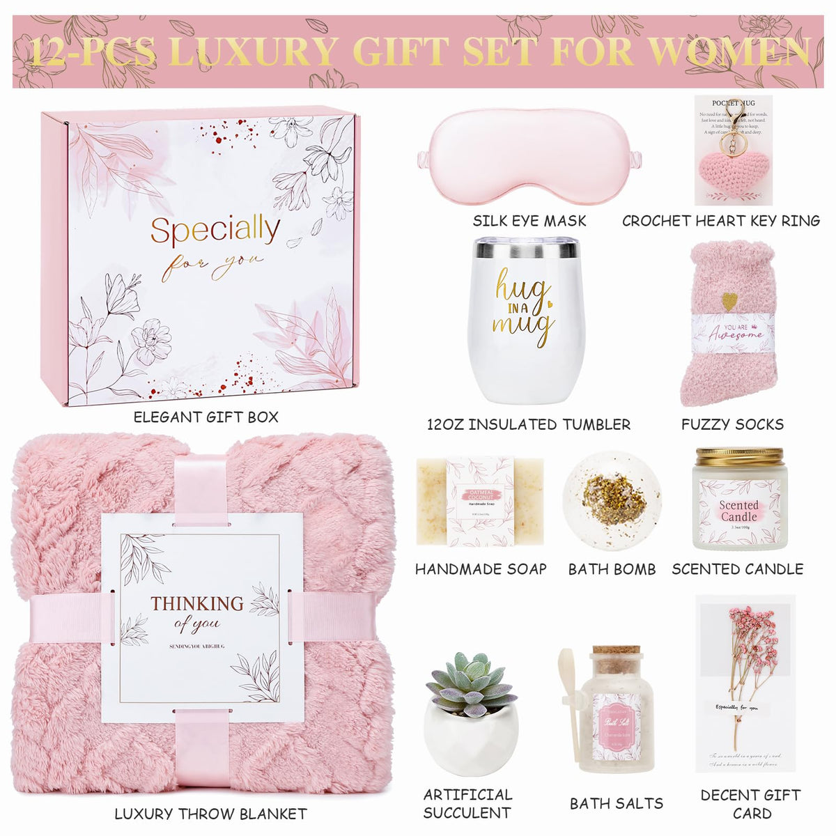 Pink Spa Care Package Q521
