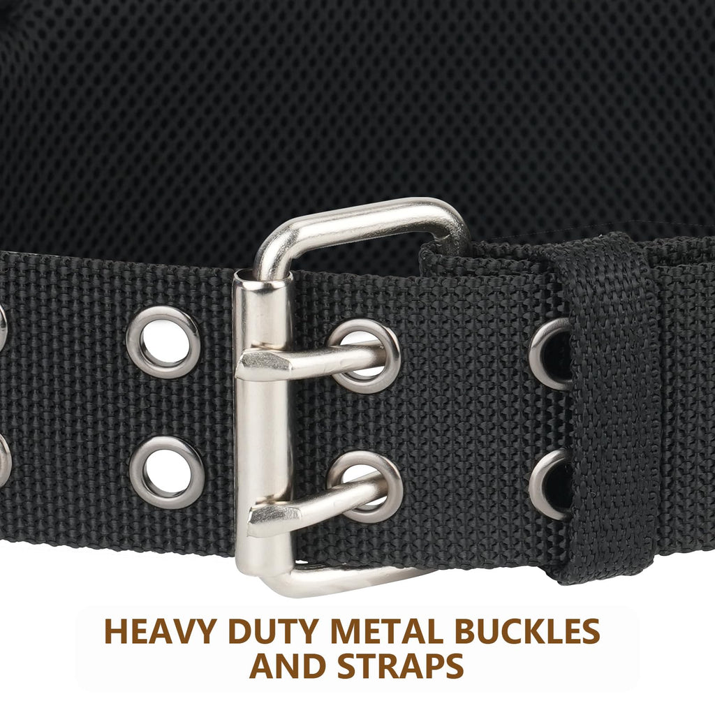4-Inch Padded Heavy Duty Tool Belt with Suspenders Z29831