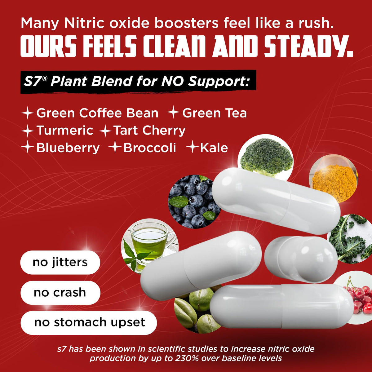 Nitric Oxide Booster 150 Caps W3340
