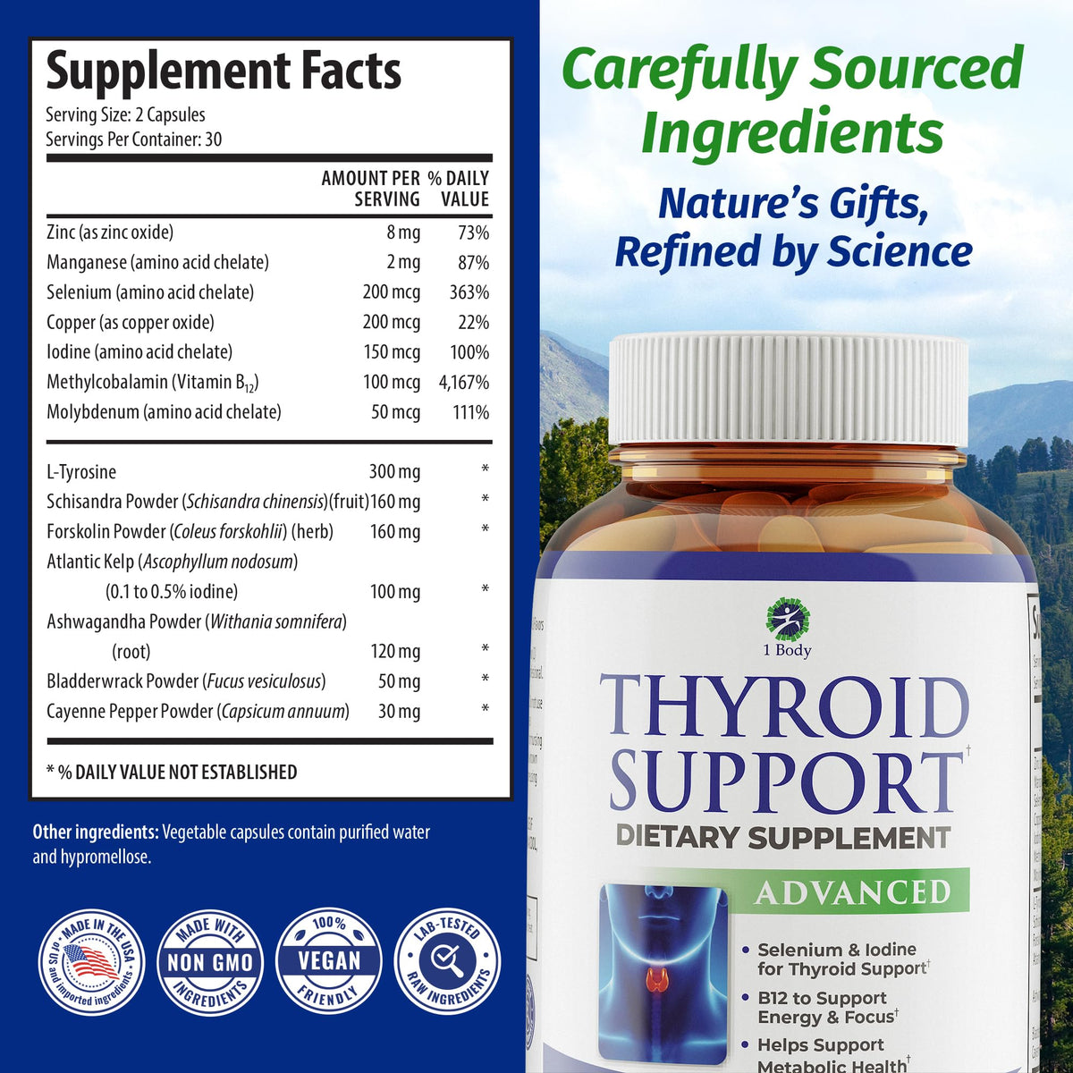 Iodine & Selenium Supplement A639