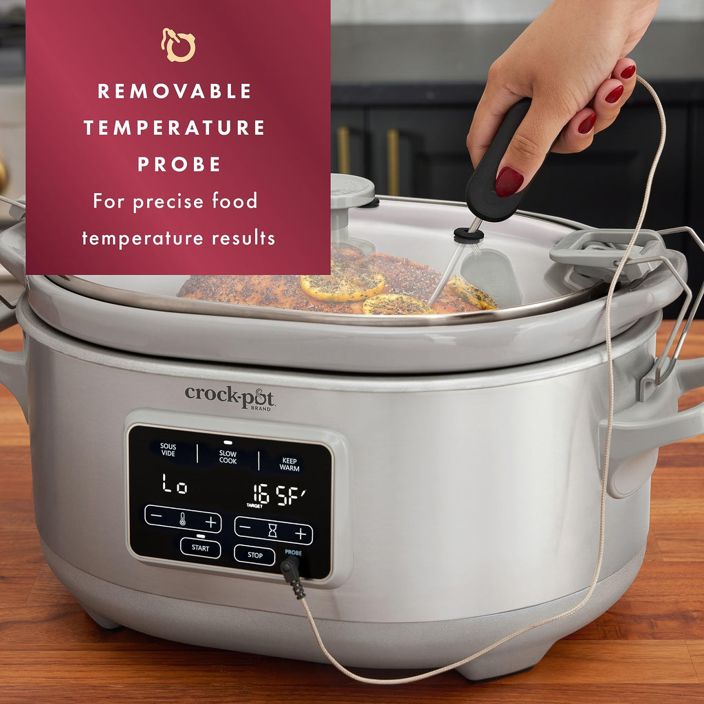 7-Quart Slow Cooker with Sous Vide Function Q802118
