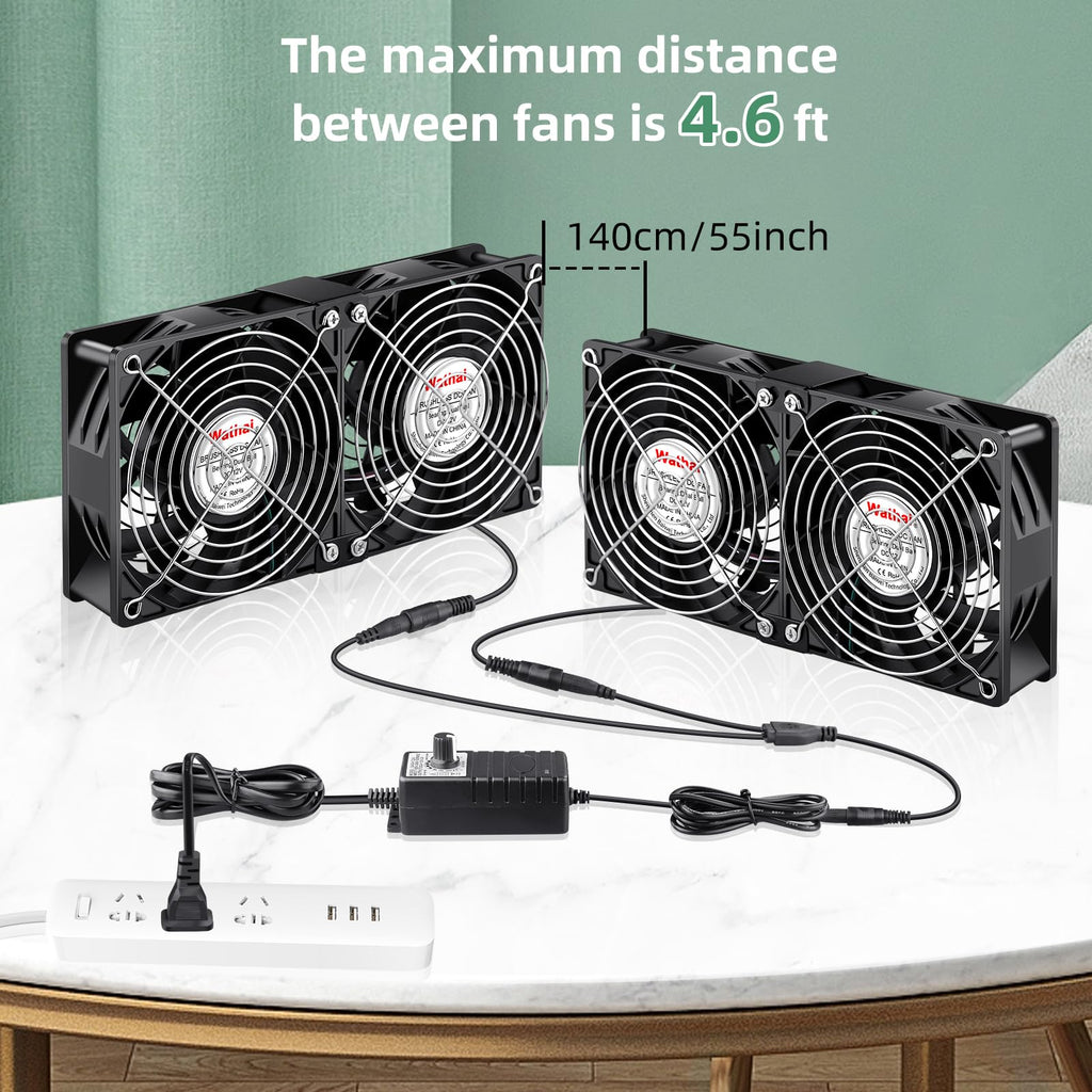 120mm Computer Fan Variable Speed Control K10460