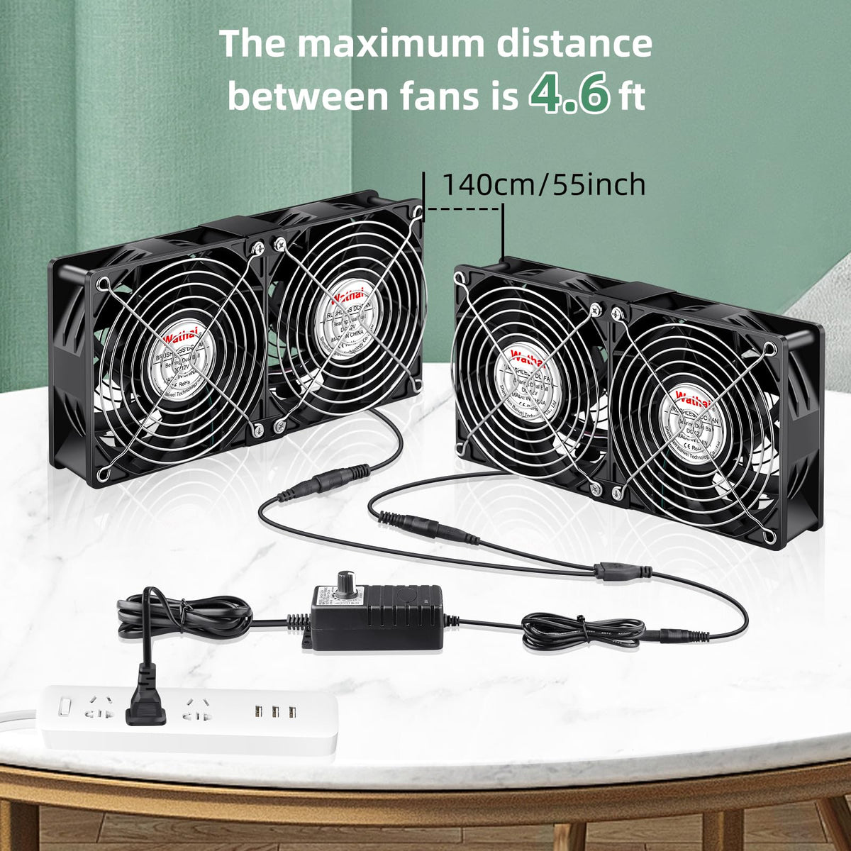 120mm Computer Fan Variable Speed Control K10460