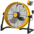 12" Battery Powered Cordless Floor Fan Y8325