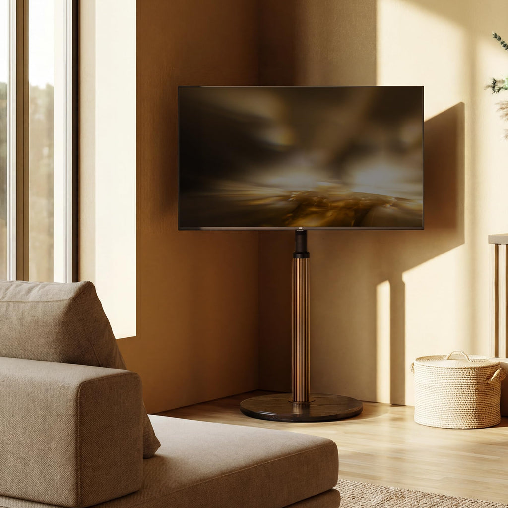 Aluminum Rolling TV Stand for 32-65 inch TVs R2100
