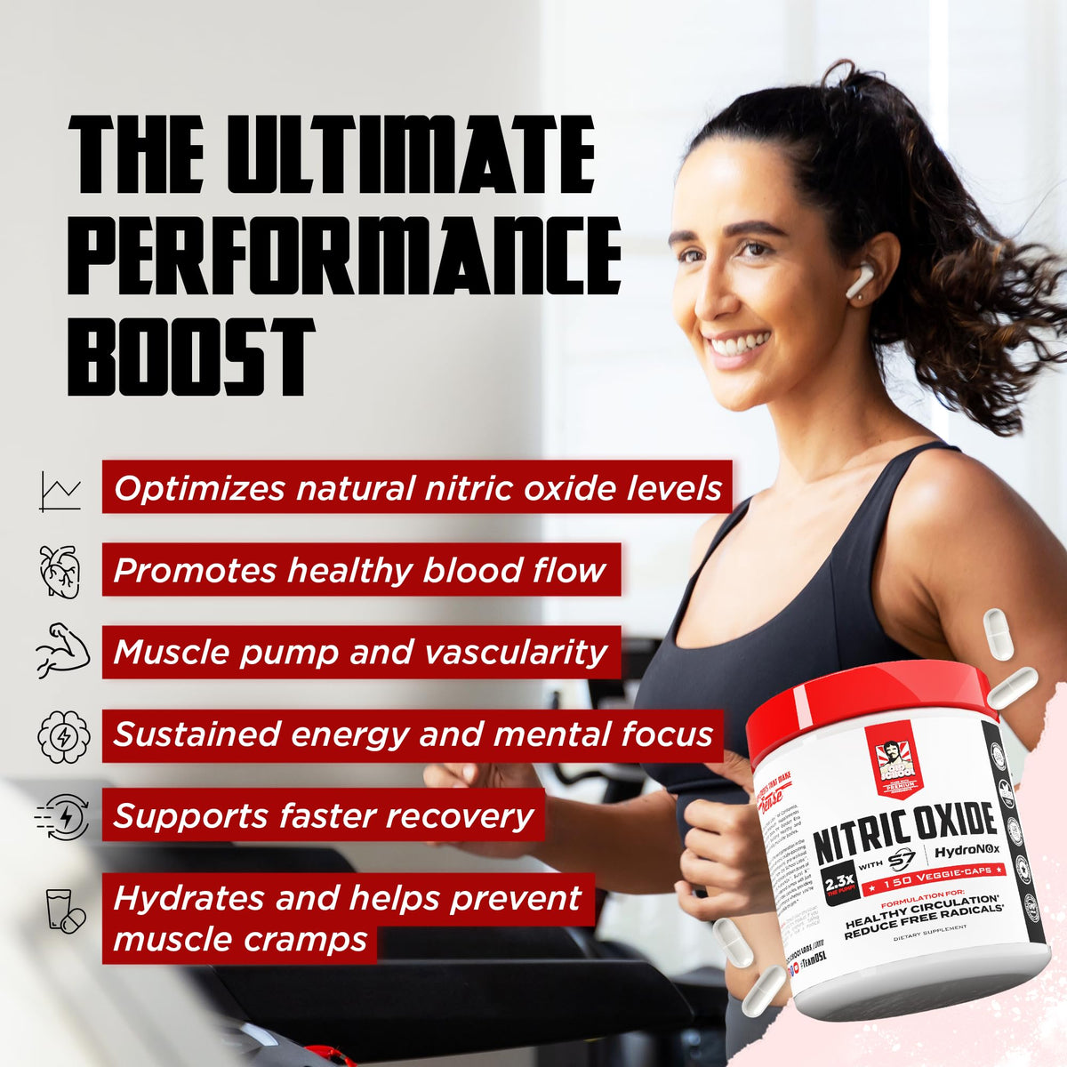Nitric Oxide Booster 150 Caps W3340