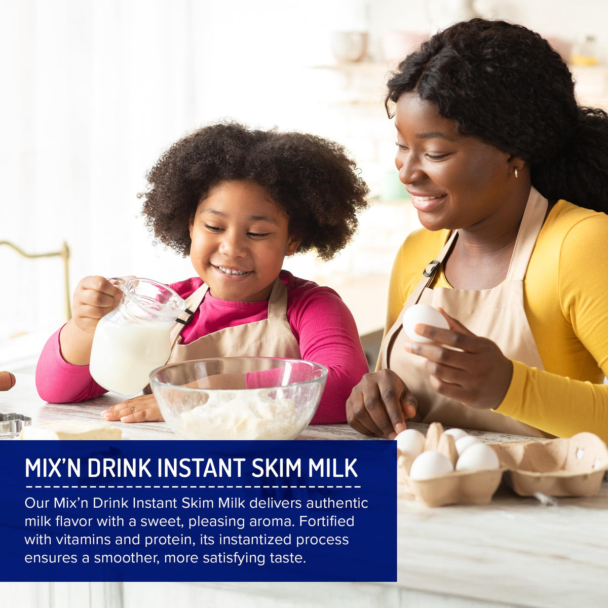 Instant Skim Milk, Fat-Free, Makes 10 Gallons B64505