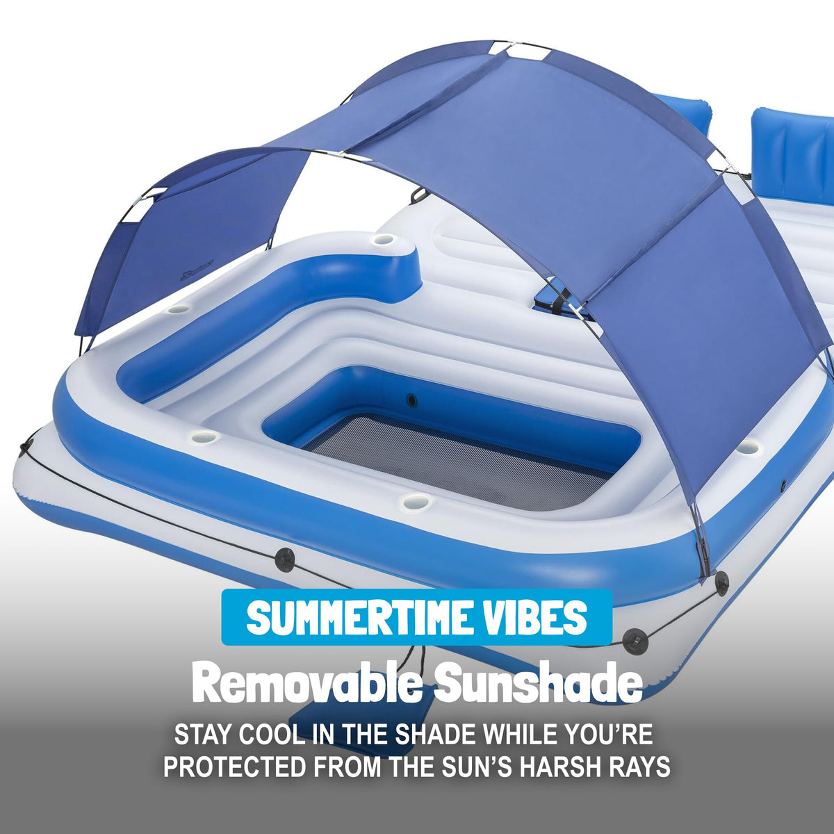 6 Person Inflatable Lake Float W604
