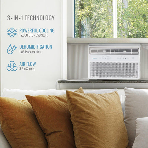 12,000 BTU Window Mounted Inverter Air Conditioner E142