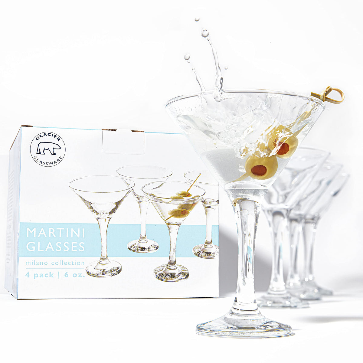 Martini Glass Set of 4 F561