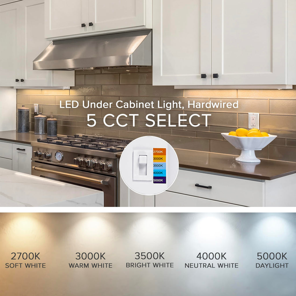 24 in. Hardwired LED Under Cabinet Light H26564