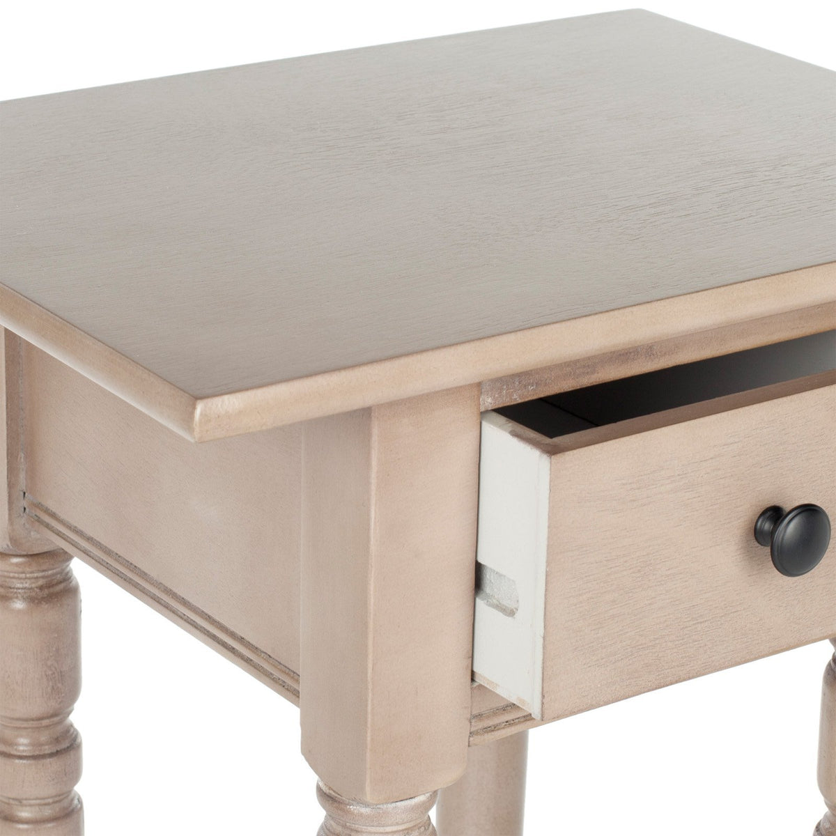 Dark Cherry Wood Side Table P943249