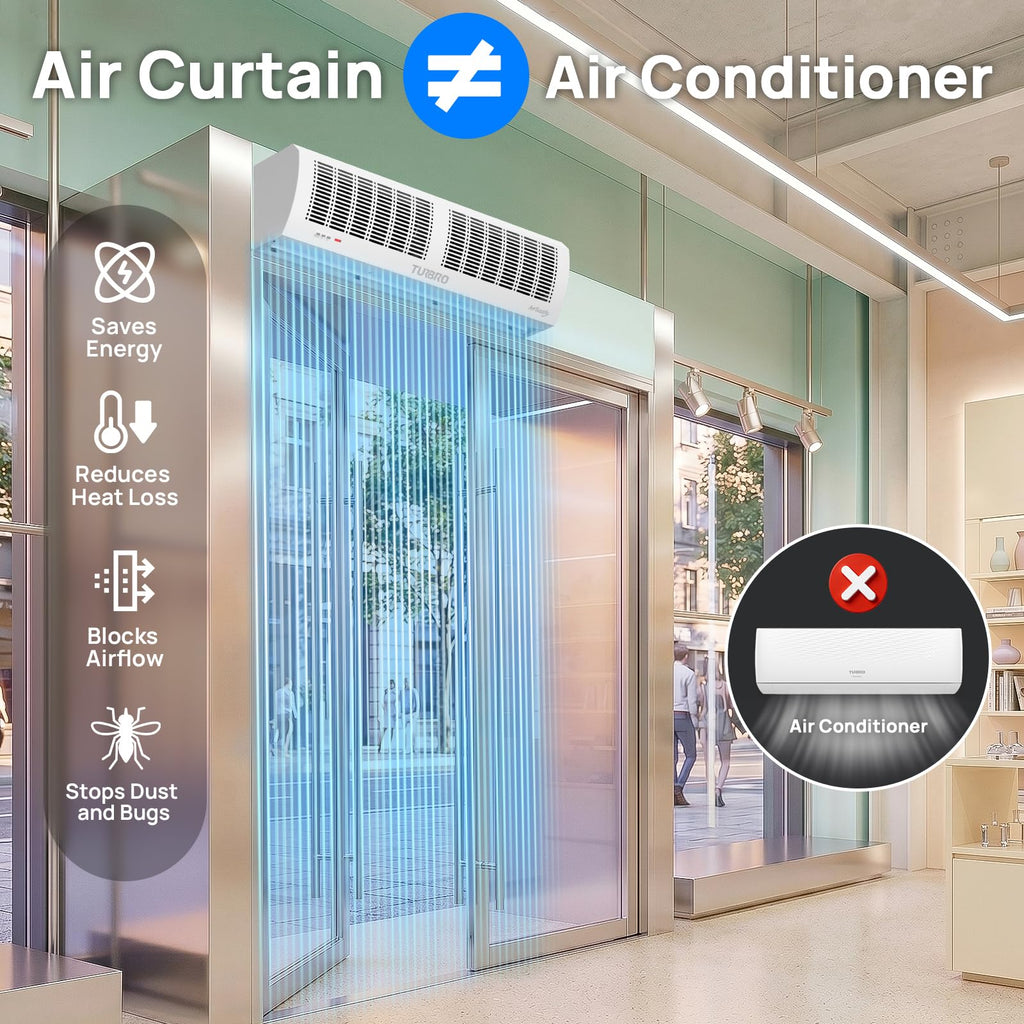 36-Inch Wall-Mounted Air Curtain Fan F203