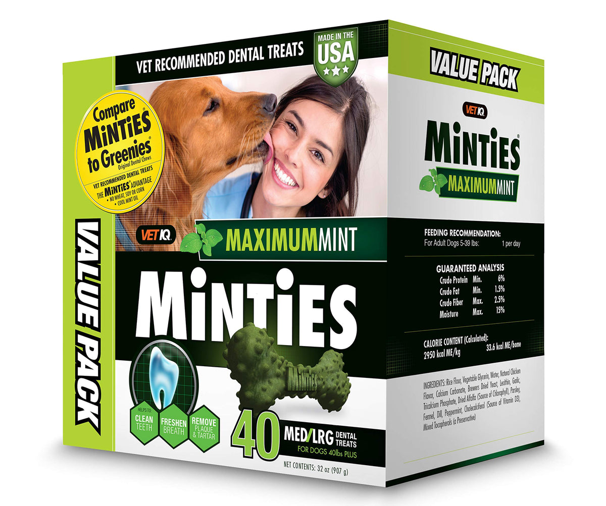 Minties Dog Dental Bone Treats I2270