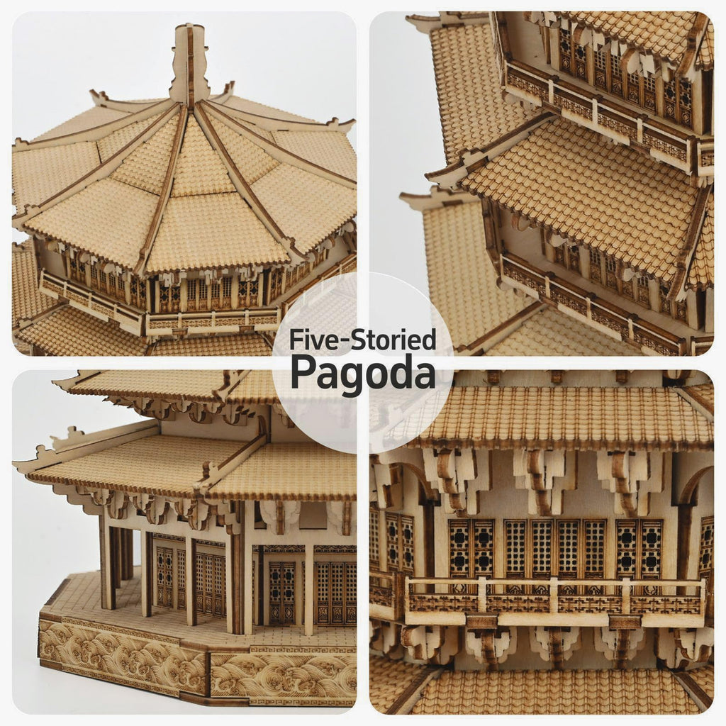 3D Wooden Puzzles 1287 Pieces W1721