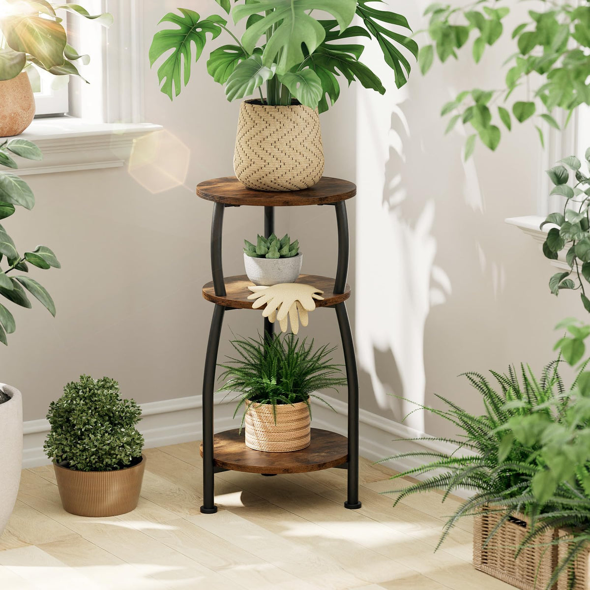 Round 3-Tier Side Table L59222