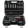 108 Piece Mechanics Tool Set Metric and Standard 1/4" & 1/2" Socket Set M71186