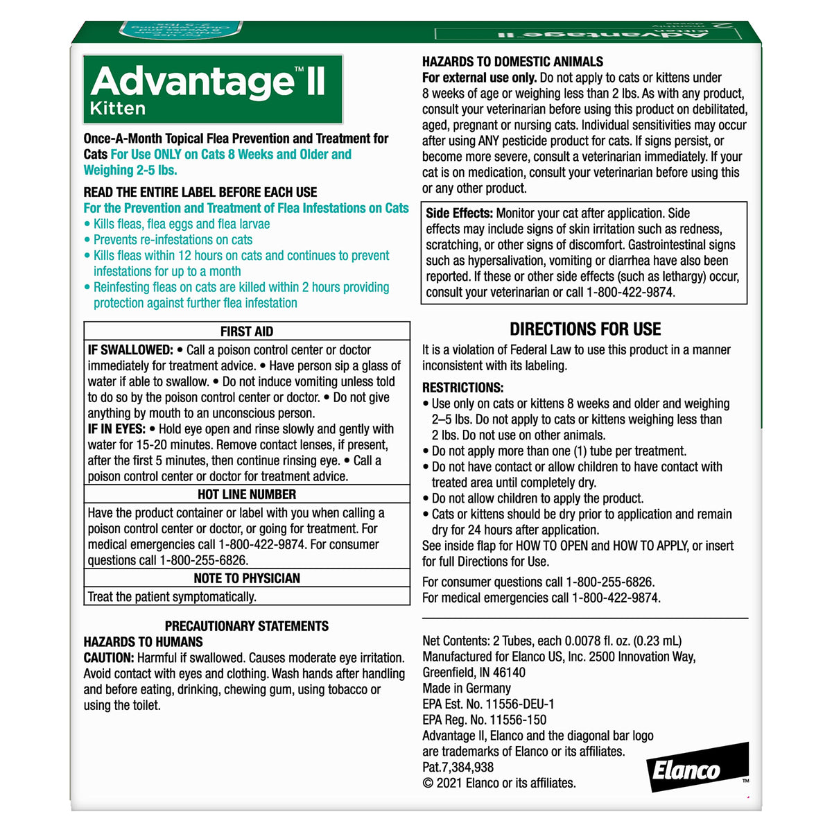 Topical Flea Treatment & Prevention 2ct O429373
