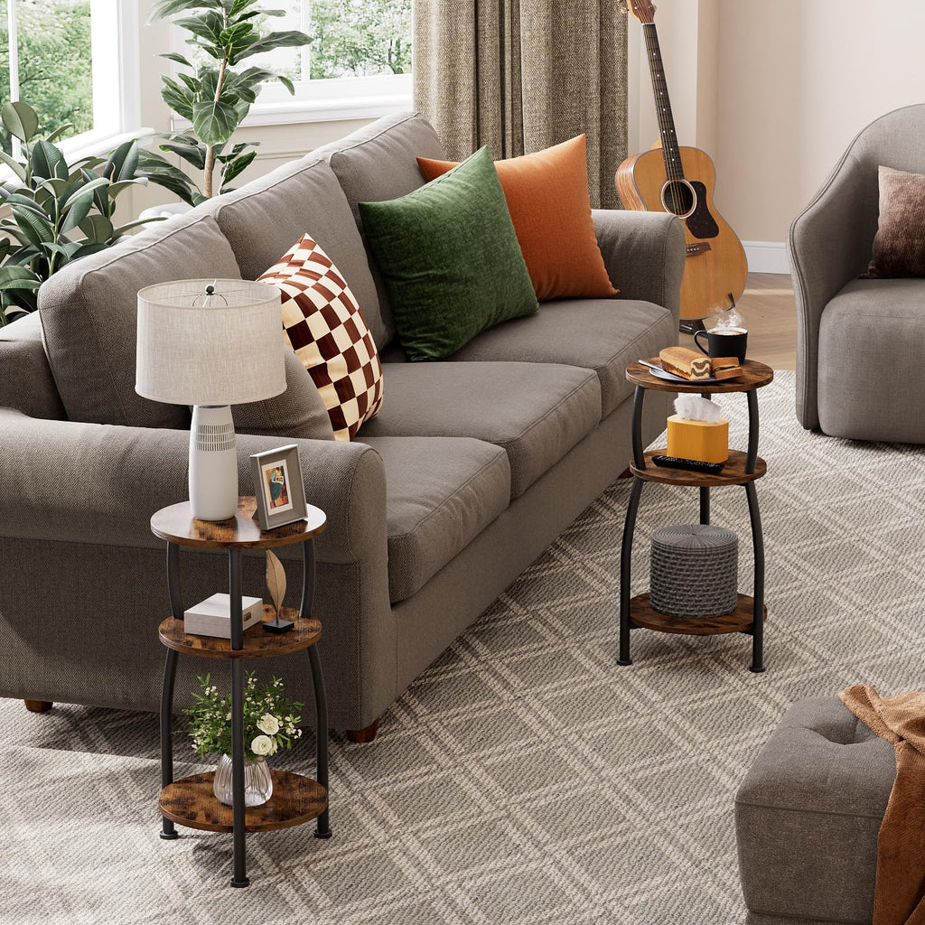 Round 3-Tier Side Table L59222
