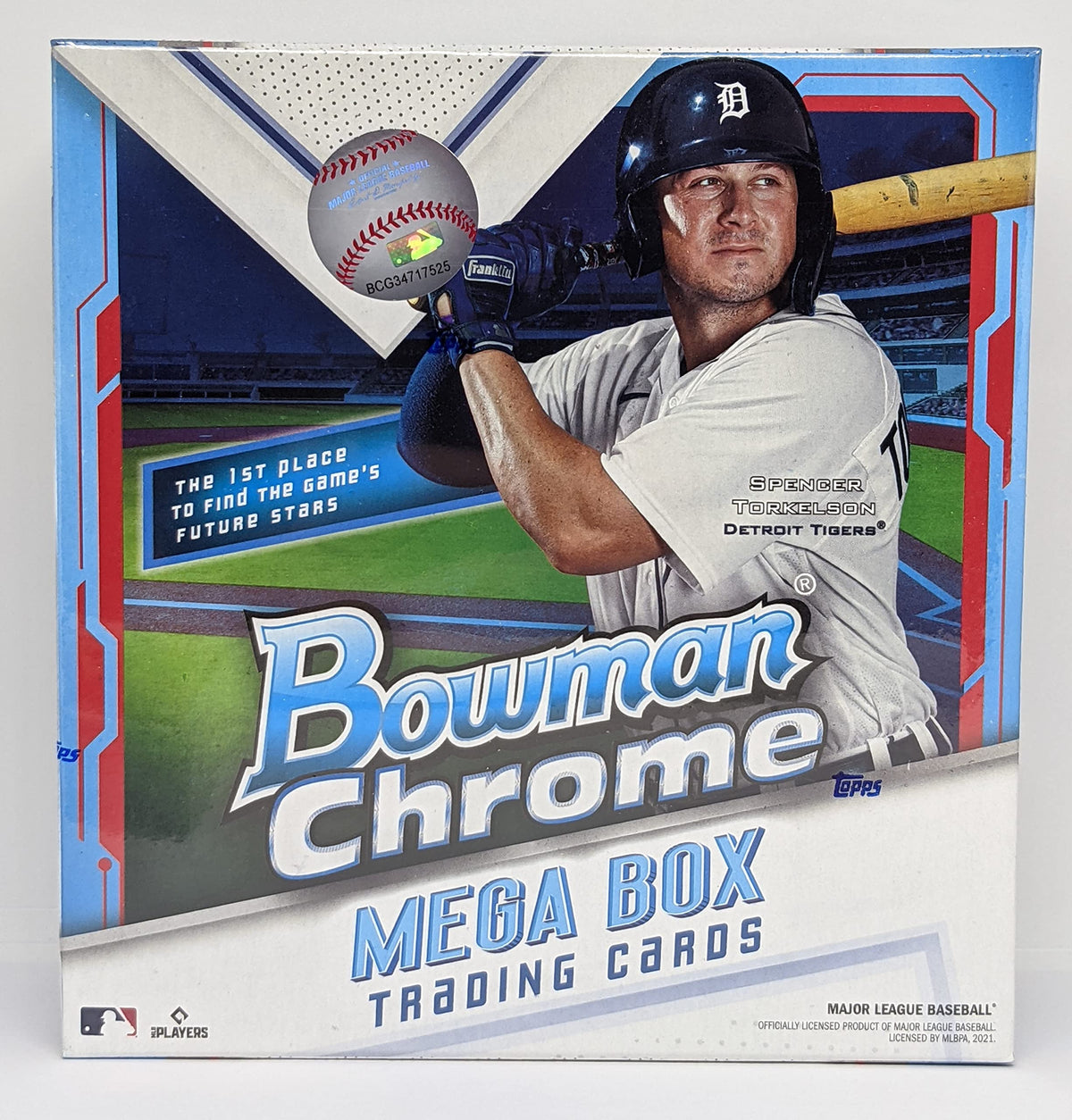 Bowman Chrome MLB Baseball Mega Box V80044