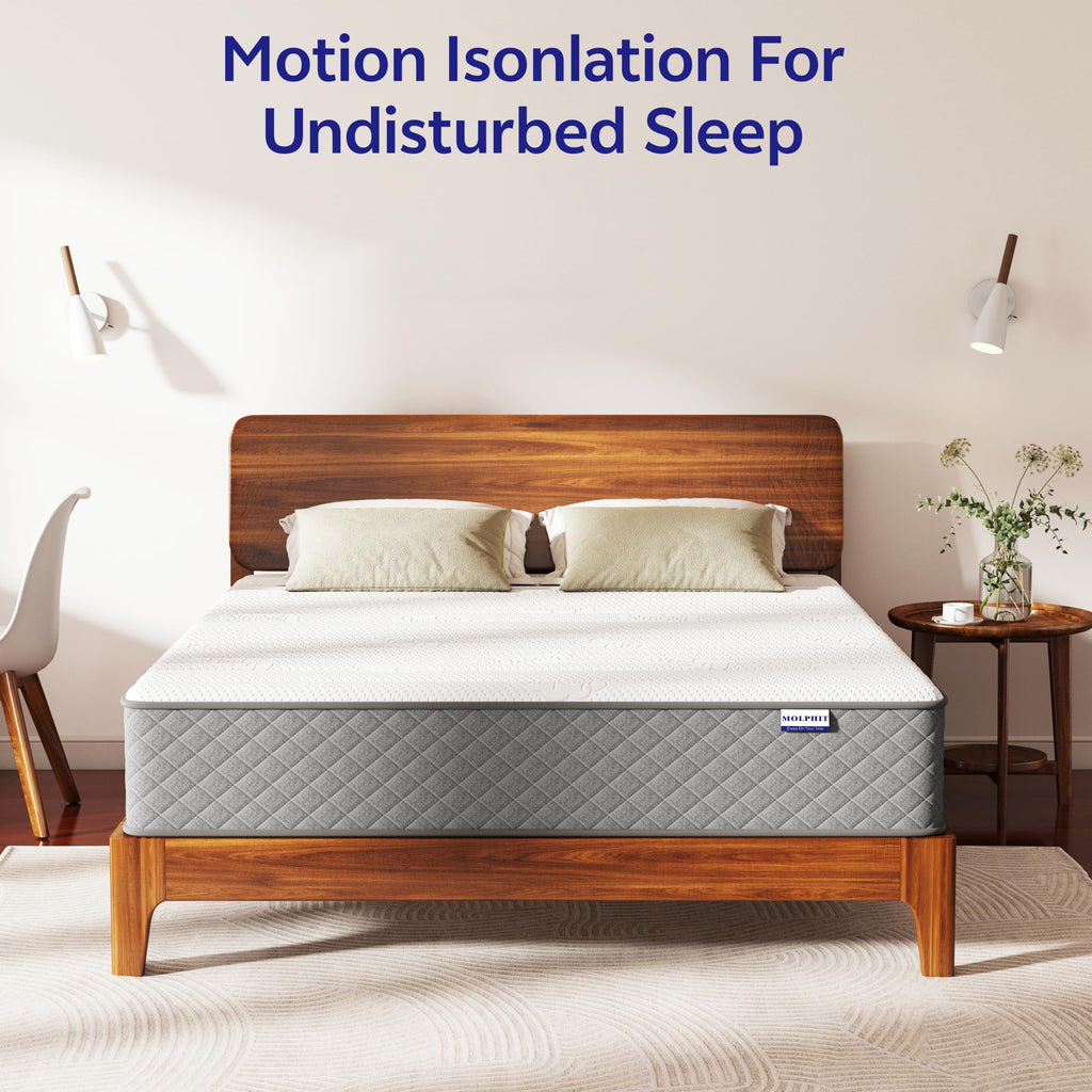 10 Inch Full Size Medium Firm Hybrid Mattress Z259156